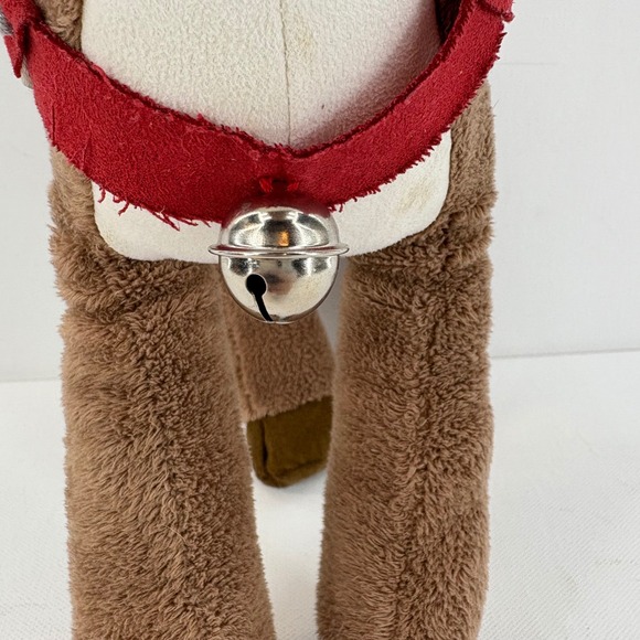 The Polar Express Reindeer Plush Bell Harness Hallmark Entertainment Warner Bros - Picture 6 of 12